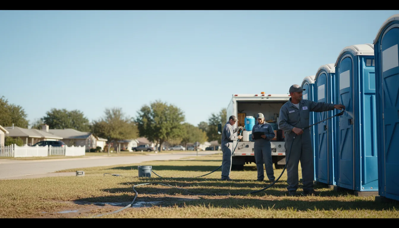 Long-Term Portable Toilet Rental in Clarksburg, MO near me